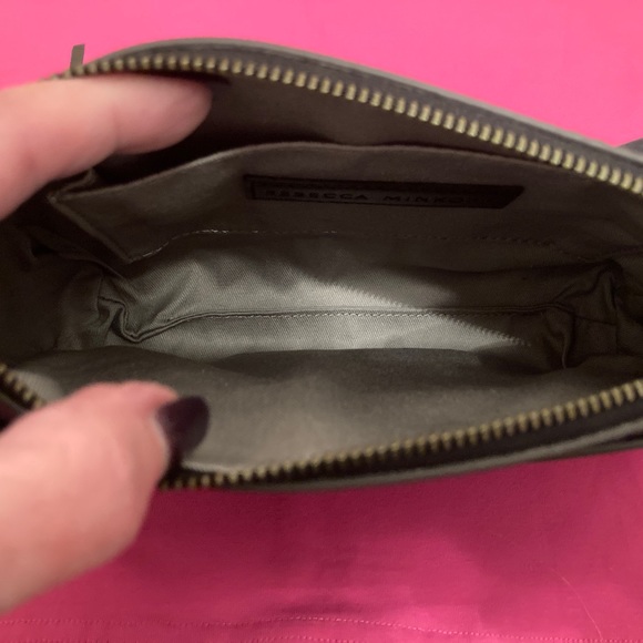 Rebecca Minkoff Avery Leather Crossbody Bag (Color - Graphite) - Picture 7 of 9